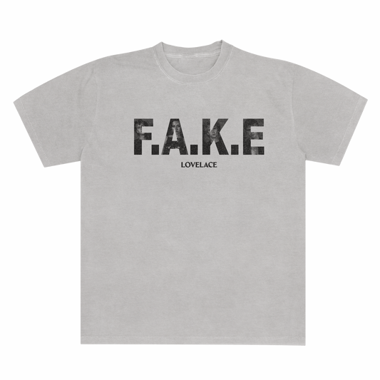 F.A.K.E Letter Tee